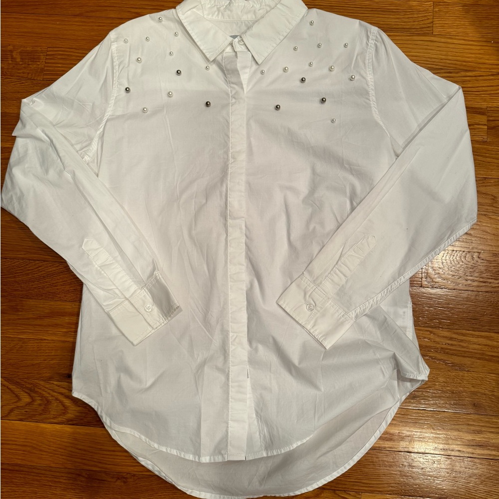 Rails Taylor Pearl Button Up Sz Medium